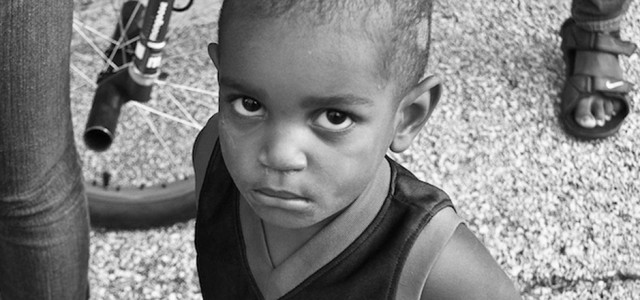 I saw Trayvon and Jordan in his eyes