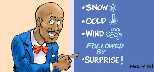 We’re having snow…You’re having babies.