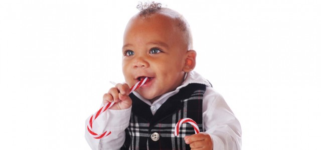 Taking candy from a baby