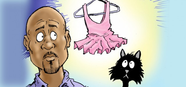 Her catting around is just tutu humuliating