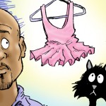 Her catting around is just tutu humuliating 