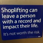 A would be-shoplifter, an abandoned baby, and addressing the new nature of crime